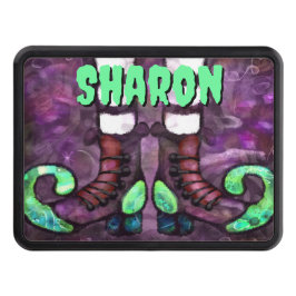 Whimsical Halloween Witch Boots Personlig Dragkroksskydd