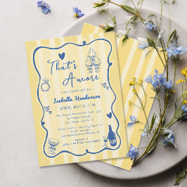 Whimsical Hand plockade, det är mer Möhippa Inbjudningar