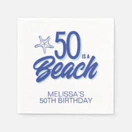 Whimsical Hand plockade Doodle, 50:e fågeldagen i Pappersservett