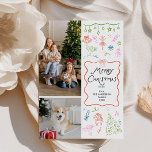 Whimsical Hand plockade Icons God jul 2 Photo Julkort<br><div class="desc">ditt varmaste önskemål med det här personlig 2-fotokortet för Helgdag. Med en mysigt vinterscen med mistletoe & greenery är det perfektens sätt att visa dina favoritfamiljeminnen. **Anteckningar: Toppbild - Lodrät Fotopreferens & för Grund-bild - Vågräts fotopreferens (Använda Skörd verktyg för att justera fotoplaceringen).</div>