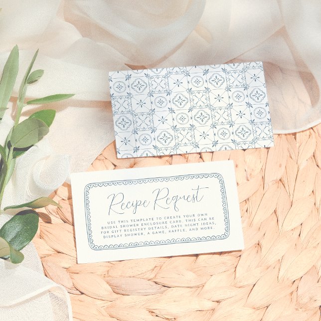 Whimsical Hand plockade Lemon | Blå Möhippa Tilläggskort (Skapare uppladdad)