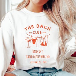 Whimsical Hand plockade Orange Cocktail Bacheloret T Shirt