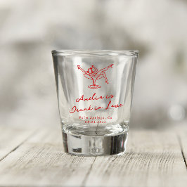 Whimsical Hand plockade Red Bachelorette