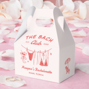 Whimsical Handritad Coastal Systerbrud Presentaskar