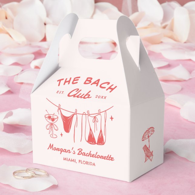 Whimsical Handritad Coastal Systerbrud  Presentaskar (Bröllop)