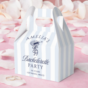 Whimsical Handritad Cocktail Sällskapsresa för Bru Presentaskar