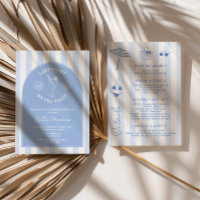Whimsical Handritad Sista Toast Vid Kusten-fest