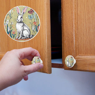 Whimsical Hare Knopp