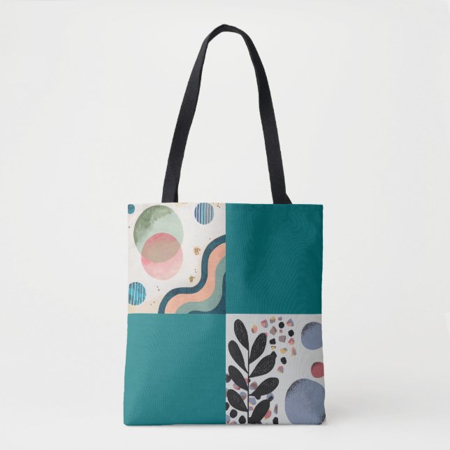 Whimsical Harmony Tote Tygkasse (Framsida)