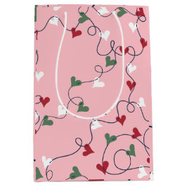 Whimsical Heart Garland Presenttaska
