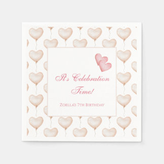 Whimsical Hearts Barnkalas Pappersservett