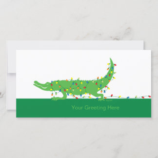 Whimsical Helgdag Card Julkort