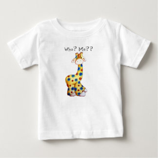 Whimsical Hippie Giraffe Funny Småbarn T-Shirt