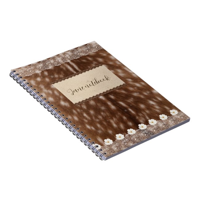 Whimsical hjort anteckningsbok (Högra Sidan)