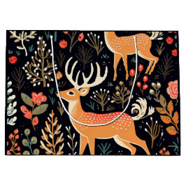 Whimsical Hjort Gift Bag - stor