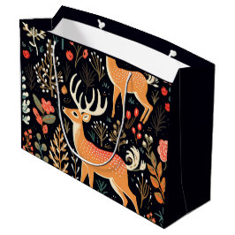 Whimsical Hjort Gift Bag - stor