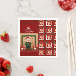 Whimsical Holiday Cheer Servett