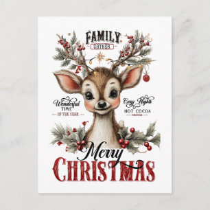 Whimsical Holiday Renar Vykort