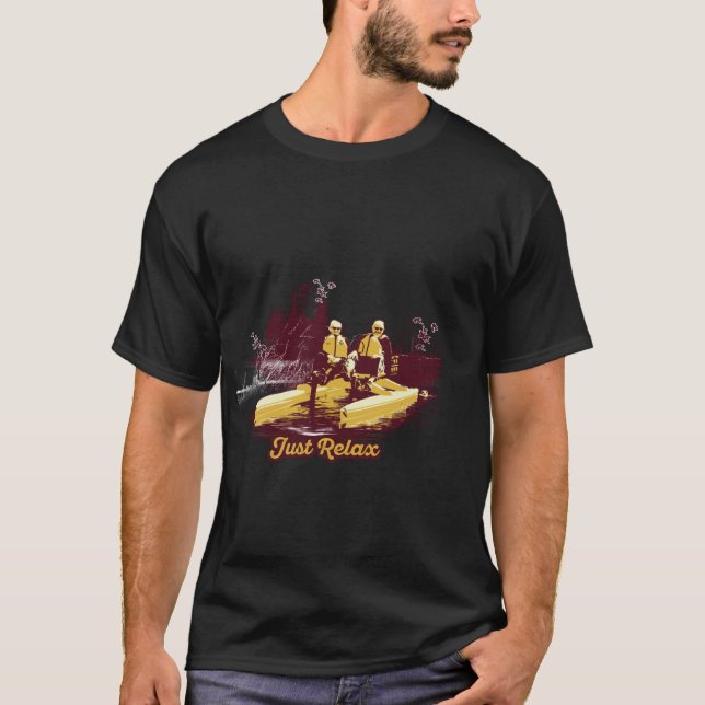 Whimsical höstgummaand Illustration Grafik  T Shirt (Framsida)