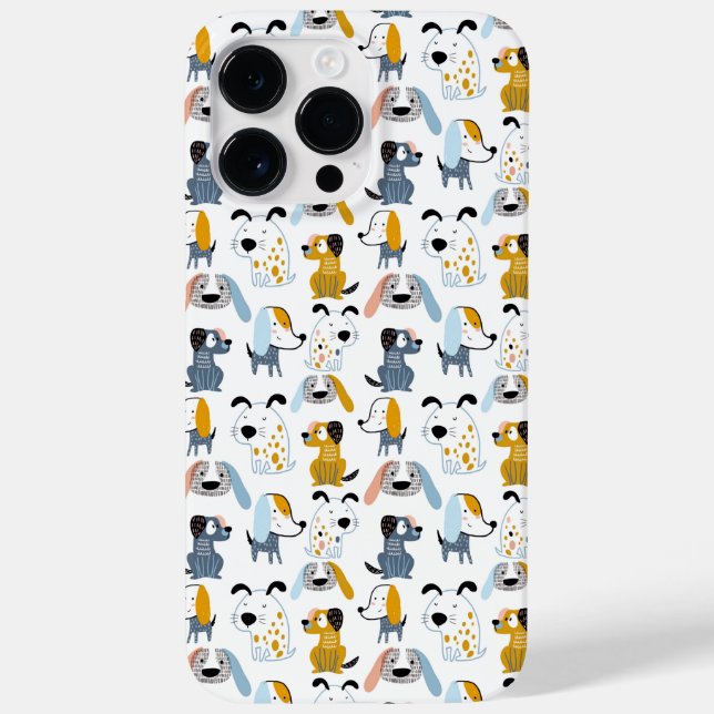 Whimsical Hund Phone Case (Baksida)