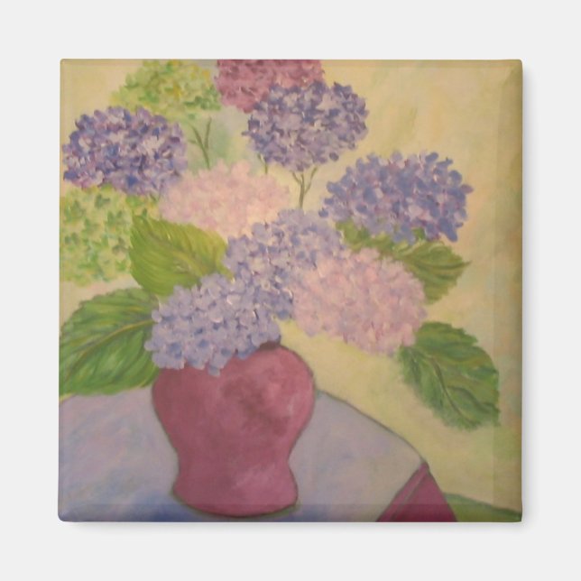 Whimsical Hydrangea Magnet (Framsidan)