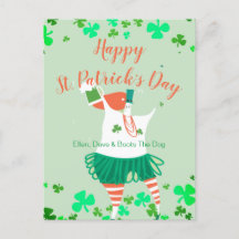 Whimsical Illustrated St. Patrick's Day