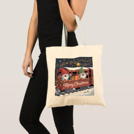 Whimsical Jolly Gnomes Musical Express Tygkasse