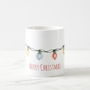 Whimsical julbelysning kaffemugg