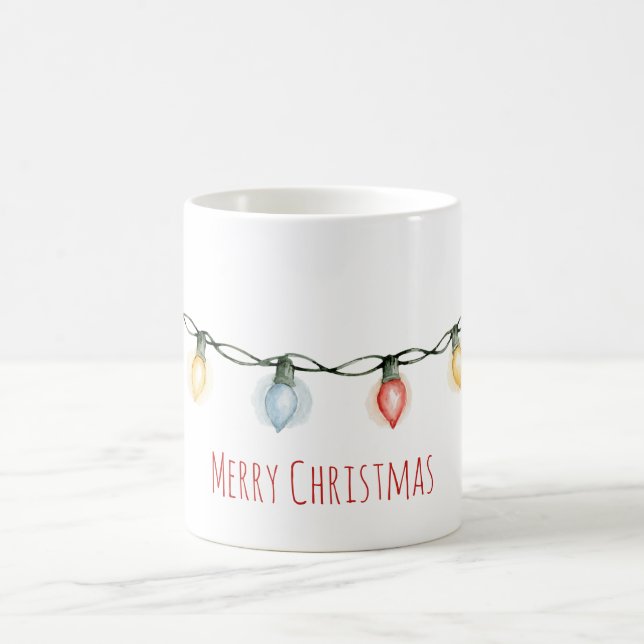 Whimsical julbelysning kaffemugg (Center)