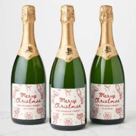 Whimsical Julfest Handritad 