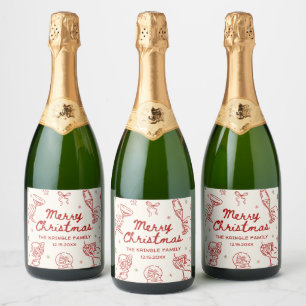 Whimsical Julfest Handritad