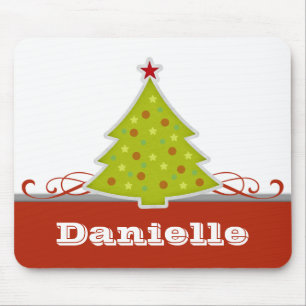 Whimsical Julgran Mousepad Musmatta