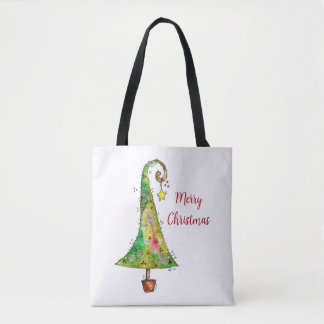 Whimsical Julgran Tygkasse