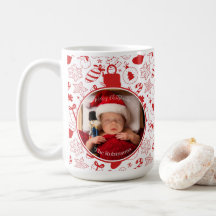 Whimsical julklotter Konst Ornament Foto