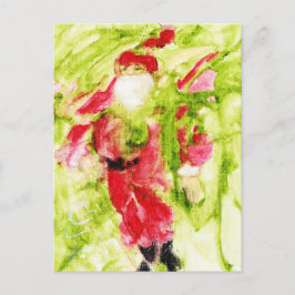 Whimsical julkort vykort