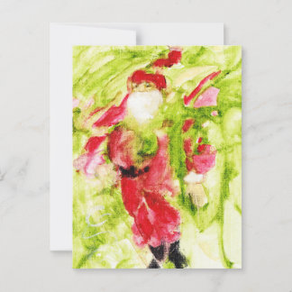 Whimsical julkort vykort