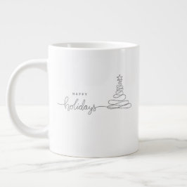 Whimsical julmugg – Glad julkaffe Jumbo Mugg