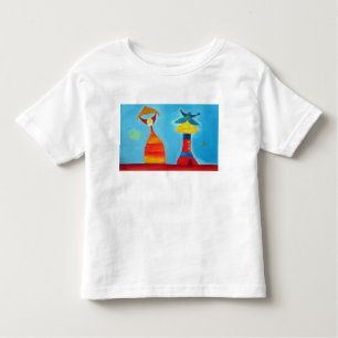 Whimsical Kärlek Art Småbarn Bra Jersey T-Shirt