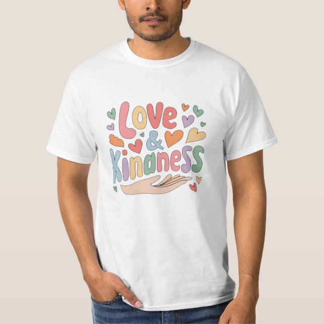Whimsical Kärlek-Inspired Design T Shirt (Framsida)