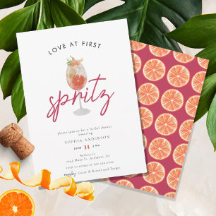 Whimsical Kärlek vid First Spritz Möhippa Inbjudningar