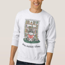 Whimsical Katt Glasögon Bokälskare Bokhylla Mysig