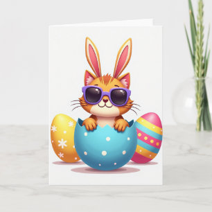 Whimsical Katt Vän Kort