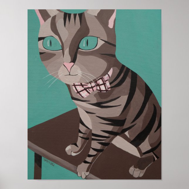 Whimsical Kattunge Poster (Framsidan)
