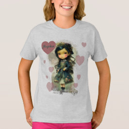 Whimsical Kawaii Fairy Tale Girl T Shirt