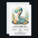 Whimsical Kids Anpassningsbar Dinosaur Birthday Inbjudningar<br><div class="desc">Gå in i en värld i stollig med vår Whimsical Kids Anpassningsbar Dinosaur Birthday-inbjudan. Den här leksaken kombinerar smidigt barndomen med anpassade inslag, som har glatta dinosaurier i en sjudande miljö. Med anpassningsbarnas funktioner kan du enkelt lägga till en personlig beröring och se till att du får ett firande som...</div>