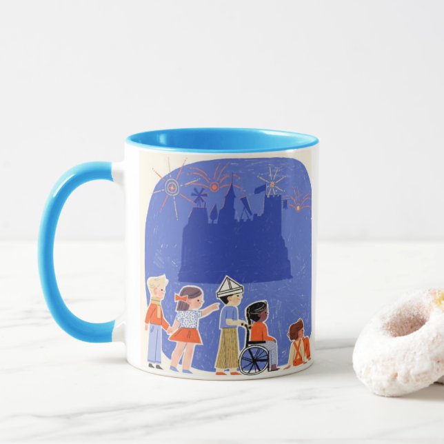 Whimsical Kids Äventyrs Mugg (Med munk)