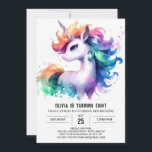 Whimsical Kids Horse Birthday Inbjudningar<br><div class="desc">För ett magiskt och roligt fyllt födelsedagsfirande är den Whimsical Kids Horse Birthday-inbjudan perfekten lämplig. Den här redigerbara mallen har en lekfull, visuell hästdesign och kan vara för barn av personlig i vilken ålder som helst. Hämta, anpassa dig med din händelseinformation och skriv ut direkt eller professionellt. Vare sig det...</div>