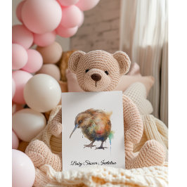 Whimsical Kiwi Bird Baby Shower | Sweet Pipi Inbjudningar