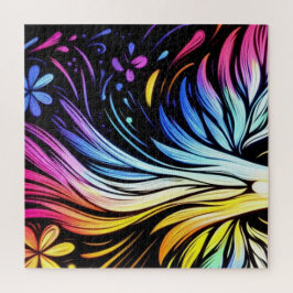 Whimsical konst på en stor 20x20" 676 bitar pussel