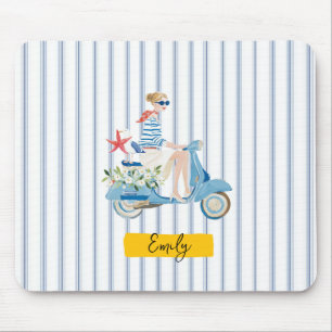 Whimsical kustmotorcykel musmatta